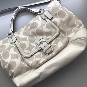 Coach convertible cross body/ shoulder purse